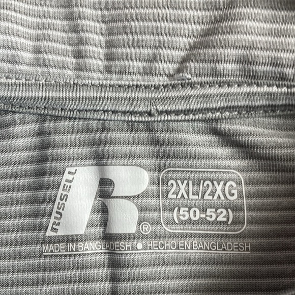 Mens 2XL Russell Athletic Golf Polo W/ MLB St Louis Cardinals Logo - Picture 3 of 8